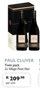 Paul Cluver Twin Pack 2 x Village Pinot Noir-Per Unit
