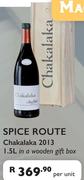 Spice Route Chakalaka 2013 In A Wooden Gift Box-1.5Ltr Per Unit