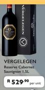 Vergelegen Reserve Cabernet Sauvignon-1.5Ltr Per Unit
