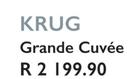 Krug Grande Cuvee-Per Unit