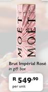 Moet & Chandon Brut Imperial Rose In Gift Box-Per Unit
