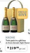 Krone Twin pack In A Gift Box 2 x Krone Borealis Night Nectar-Per Unit