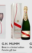 G.H.Mumm Brut In A Limited Edition Porsche Gift Box-6 Per Case