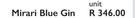 Time Anchor Distillery Mirari Blue Gin-Per Unit