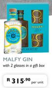 Malfy Gin With 2 Glasses In A Gift Box-Per Unit
