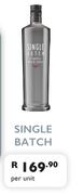 Single Batch-Per Unit