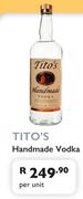 Tito's Handmade Vodka-Per Unit