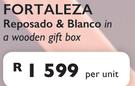 Fortaleza Reposado & Blanco In A Wooden Gift Box-Per Unit