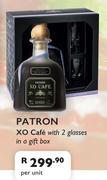 Patron XO Cafe With 2 Glasses In A Gift Box-Per Unit