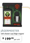 Jagermeister With Shooter Cup Fridge Magnet-Per Unit