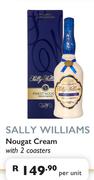 Sally Williams Nougat Cream With 2 Coasters-Per Unit