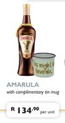 Amarula With Complimentary Tin Mug-Per Unit