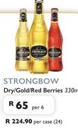 Strongbow Dry/Gold/Red Berries 330ml per 6