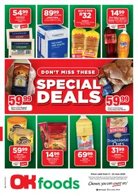 OK Foods Gauteng, Mpumalanga & Limpopo : Don't Miss These Special Deals (11 June 2025 - 22 June 2025)
