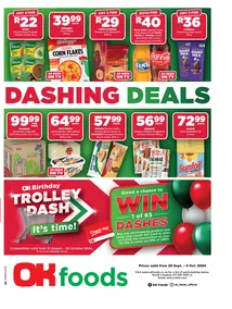 OK Foods Gauteng, Mpumalanga & Limpopo : Dashing Deals (25 September - 10 October 2024)