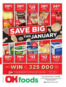 OK Foods Gauteng, Mpumalanga & Limpopo : Save Big This January (22 January - 02 February 2025)