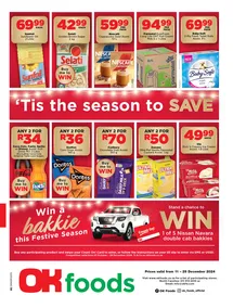 OK Foods Gauteng, Mpumalanga & Limpopo : 'Tis The Season To Save (11 December - 29 December 2024)