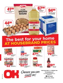 OK Foods Gauteng, Mpumalanga & Limpopo : The Best For Your Home (19 February - 23 February 2025)