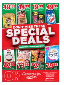 OK Foods Gauteng, Mpumalanga, Limpopo : Specials (07 February - 18 February 2024)