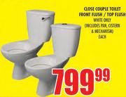 Close Couple Toilet Front Flush/Top Flush-Each