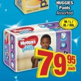 Huggies Pants Assorted(M, L, XL, XXL)-Each