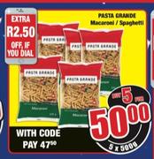 Pasta Grande Macaroni/Spaghetti-5x500g
