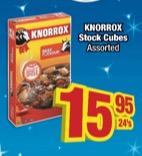 Knorrox Stock Cubes Assorted-24's Pack