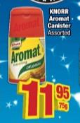 Knorr Aromat Canister Assorted-75g