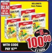 Kellogg's Corn Flakes-5 x 500g