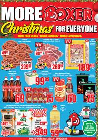 Boxer Super Stores Free State & North West : More Boxer Christmas For Everyone (18 December - 26 December 2023)