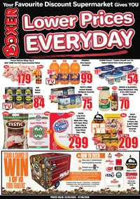 Boxer Super Stores Free State & North West : Lower Prices Everyday (25 May - 07 June 2026)