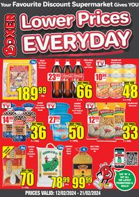 Boxer Super Stores Free State & North West : Low Prices Everyday (12 February - 21 February 2024)