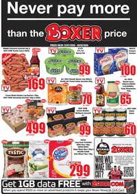 Boxer Super Stores Free State & North West : Month End Specials (22 January - 08 February 2026)