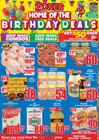 Boxer Super Stores Free State & North West : Home Of The Birthday Deals (8 July - 21 July 2024)