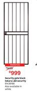 Security Gate Black Tokara L&B Security 81438186