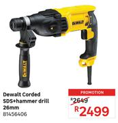 Dewalt Corded SDS + Hammer Drill 26mm 81456406