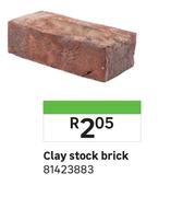 Clay Stock Brick 81423883