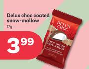 Delux Choc Coated Snow Mallow-17g