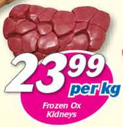 Frozen Ox Kidneys-Per Kg