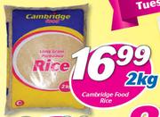 Cambridge Food Rice-2Kg