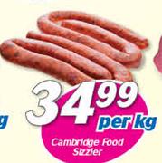 Cambridge Food Sizzler-Per Kg