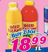 Wild Island Dairy Mix Concentrate Assorted-1Ltr