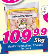 Goldi Frozen Mixed Chicken Portions-5Kg