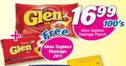 Glen Tagless Teabags Pouch-100's pack