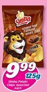 Simba Potato Chips Assorted-125g Each