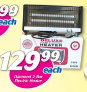 Diamond 2 Bar Electric Heater-Each