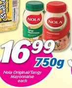 Nola Original/Tangy Mayonnaise-750g Each