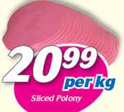 Sliced Polony-Per Kg