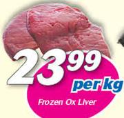 Frozen Ox Liver-Per Kg