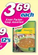Knorr Packet Soup Assorted-Each